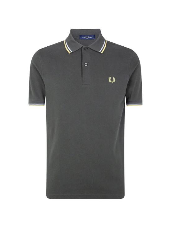 26SS 프레드페리 폴로 티셔츠 FP M3600P 57 05B HUNTING GREEN LGIC LMNB - FRED PERRY