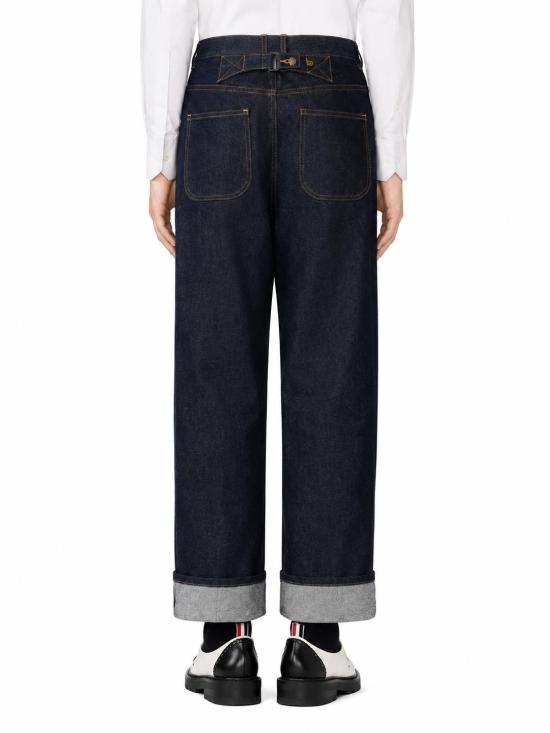 26SS 톰브라운 셀비지 데님 5-포켓 팬츠 FTC509UF1101415 DOM - THOM BROWNE