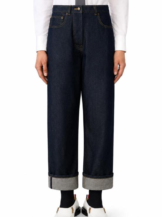 26SS 톰브라운 셀비지 데님 5-포켓 팬츠 FTC509UF1101415 DOM - THOM BROWNE