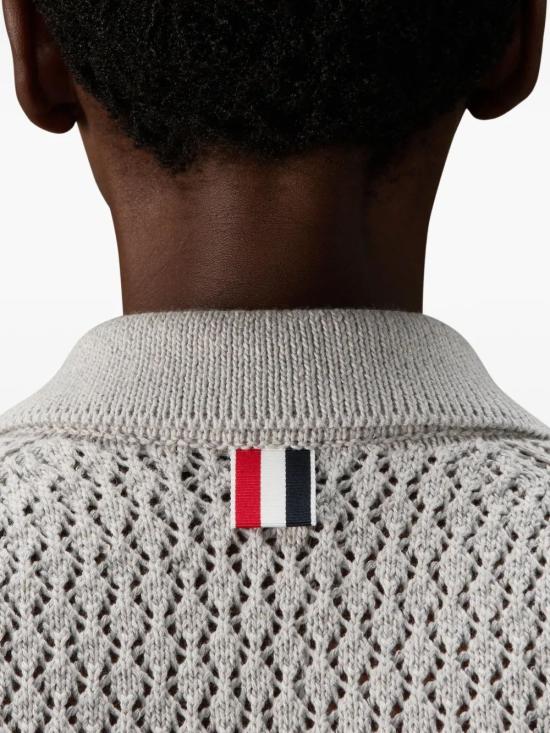 26SS 톰브라운 헥터 포인텔레 숏 슬리브 가디건 FKC694AY3062065 DOM - THOM BROWNE