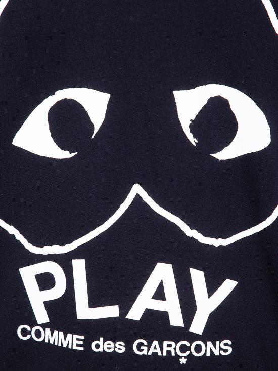 26SS 꼼데가르송 반팔 티셔츠 AX T114 1 BLACK - COMME DES GARCONS