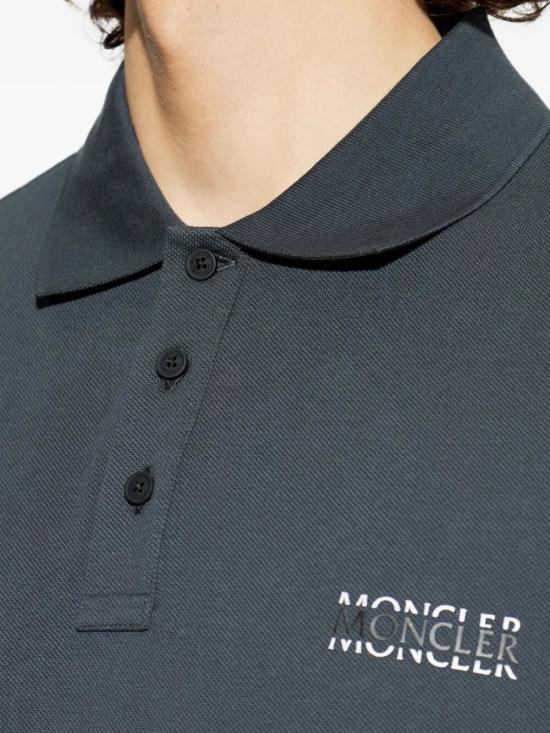 26SS 몽클레어 하프집 피케 폴로 셔츠 L1 091 8A000 09 89A16 944 GREY - MONCLER