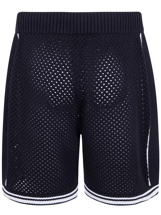 26SS 카사블랑카 숏팬츠 M SS26 KW 1321 01 BLACK - CASABLANCA