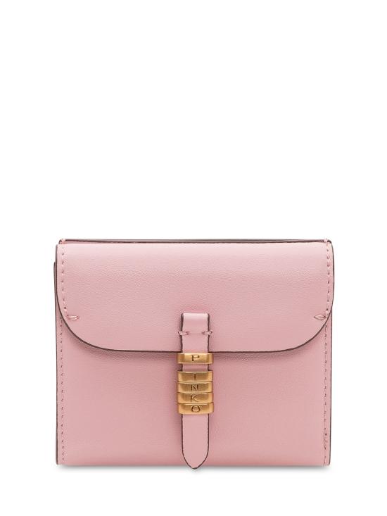 26SS 핑코 지갑 106189A0QO P26Q ROSA CHIARO ANTIQUE GOLD