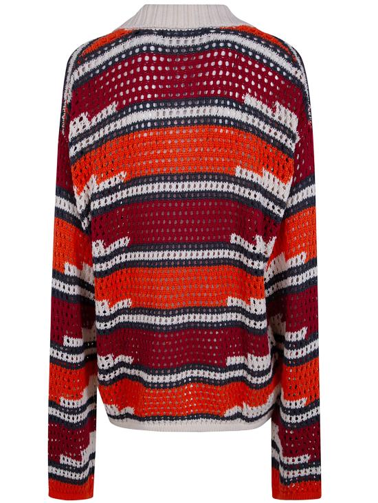 26SS 데일리 페이퍼 스웨터 2610005 HAUTE RED TIGERLILY - DAILY PAPER