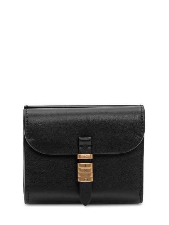 26SS 핑코 지갑 106189A0QO Z99Q NERO ANTIQUE GOLD