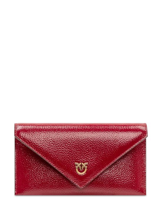 26SS 핑코 클러치/파우치 105347A2X6 RR8Q ROSSO SCURO ANTIQUE GOLD