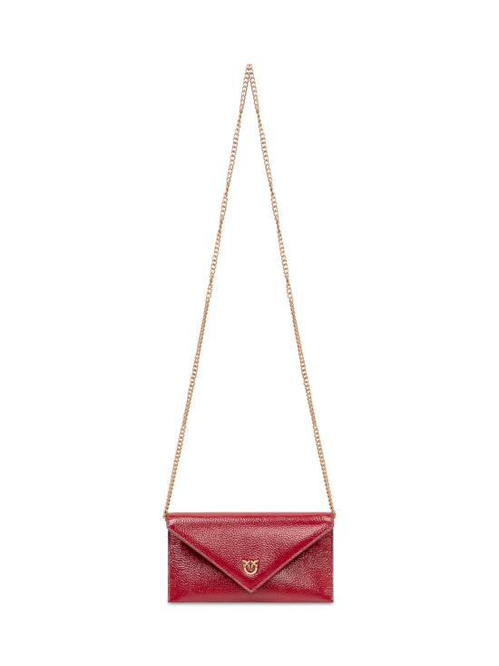 26SS 핑코 클러치/파우치 105347A2X6 RR8Q ROSSO SCURO ANTIQUE GOLD - PINKO