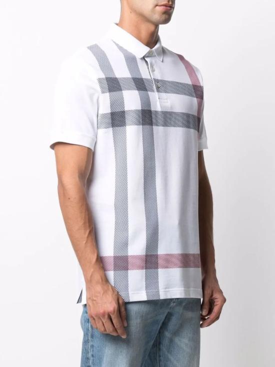 26SS 바버 폴로 티셔츠 MML1117 MML 098 WH11 WHITE - BARBOUR