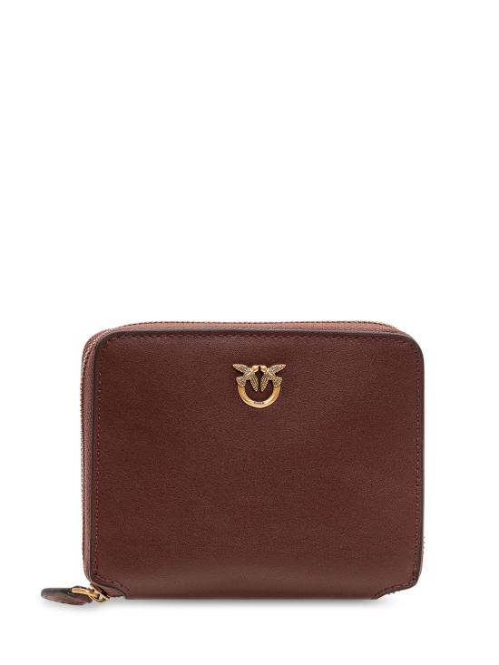 26SS 핑코 지갑 100249A0F1 R49Q BURGUNDY WINE ANTIQUE GOLD