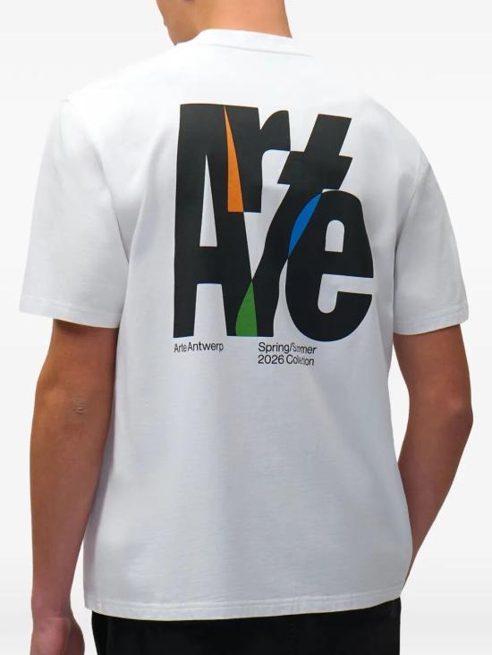 26SS 아르떼 앤트워프 반팔 티셔츠 SS26 141T 100 WHITE - ARTE ANTWERP