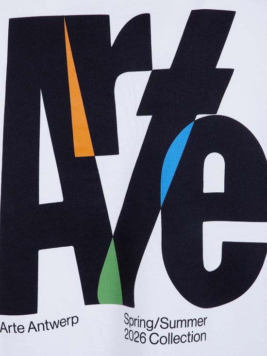 26SS 아르떼 앤트워프 반팔 티셔츠 SS26 141T 100 WHITE - ARTE ANTWERP