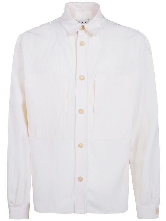 26SS 라니우스 긴팔 셔츠 S6LAMASI072 036 CREAM - LANEUS