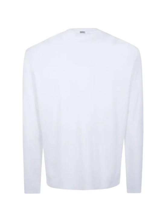 26SS 에르노 긴팔 티셔츠 JG000262U 52059 1000 WHITE - HERNO
