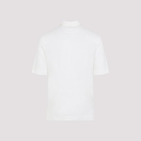 26SS 에르메네질도제냐 폴로 티셔츠 UH352A3 H770 N01 BIANCO NATURALE - ERMENEGILDO ZEGNA