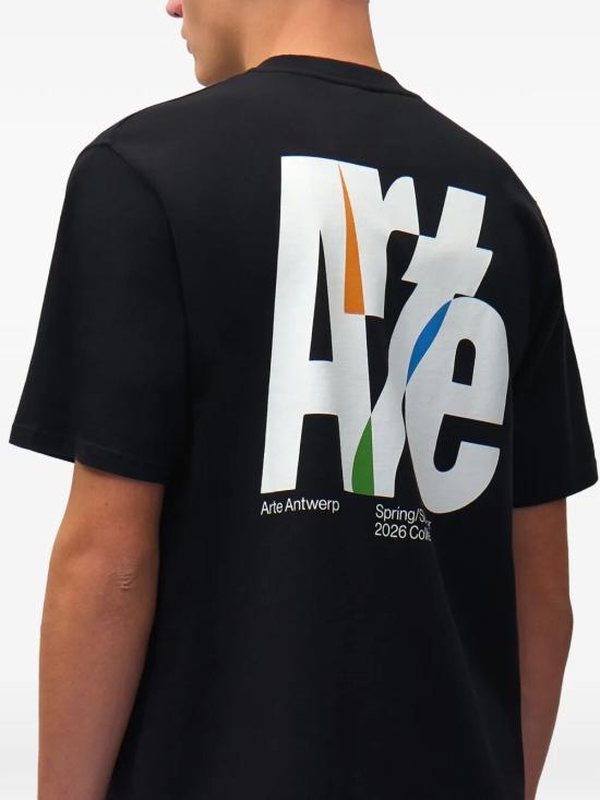26SS 아르떼 앤트워프 반팔 티셔츠 SS26 141T 001 BLACK - ARTE ANTWERP