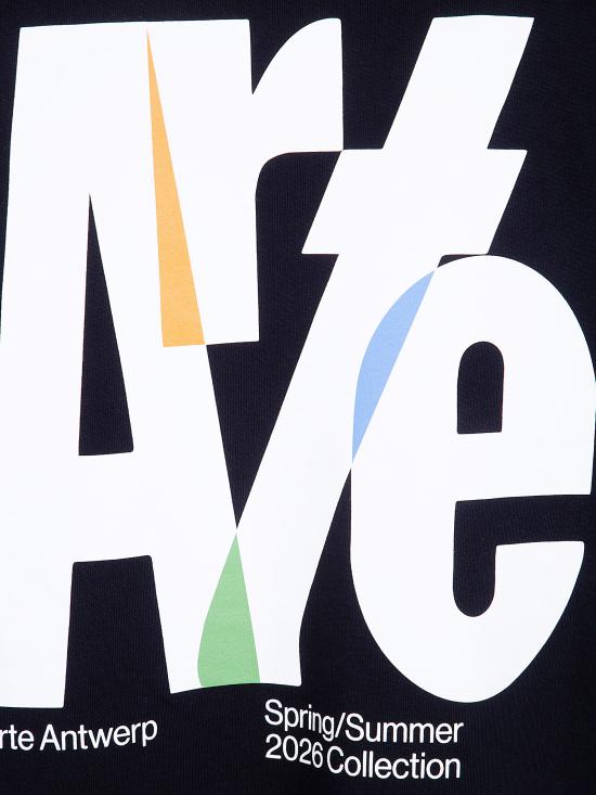 26SS 아르떼 앤트워프 반팔 티셔츠 SS26 141T 001 BLACK - ARTE ANTWERP