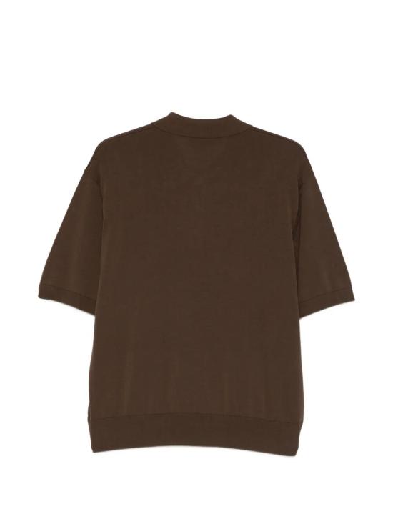 26SS 라니우스 폴로 티셔츠 S6LAMAKP015 920 CHOCOLATE - LANEUS