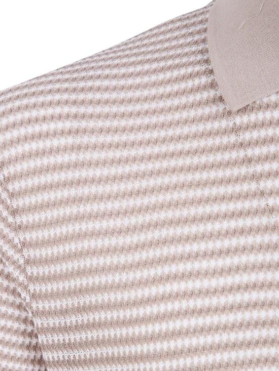 26SS 발렌타인 폴로 티셔츠 B2W253 16C01 94060 DARK BEIGE BEIGE MILK - BALLANTYNE