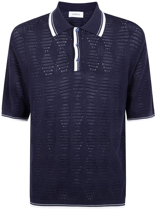 26SS 라니우스 폴로 티셔츠 S6LAMAKP009 160 BLU NAVY - LANEUS