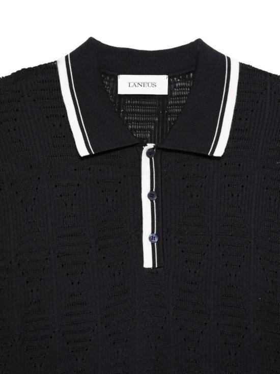 26SS 라니우스 폴로 티셔츠 S6LAMAKP009 160 BLU NAVY - LANEUS