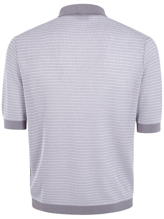 26SS 발렌타인 폴로 티셔츠 B2W253 16C01 95021 GREY MEDIUM WHITE - BALLANTYNE