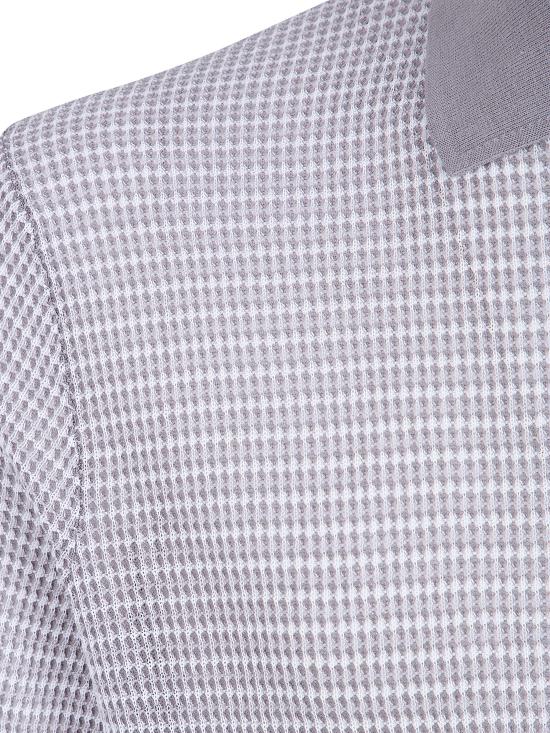 26SS 발렌타인 폴로 티셔츠 B2W253 16C01 95021 GREY MEDIUM WHITE - BALLANTYNE