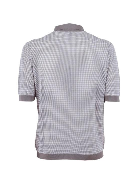 26SS 발렌타인 폴로 티셔츠 B2W253 16C01 95021 GREY MEDIUM GREY WHITE - BALLANTYNE