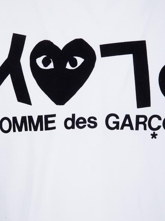 26SS 꼼데가르송 반팔 티셔츠 AX T068 1 WHITE - COMME DES GARCONS