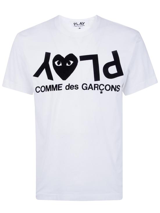 26SS 꼼데가르송 반팔 티셔츠 AX T068 1 WHITE - COMME DES GARCONS