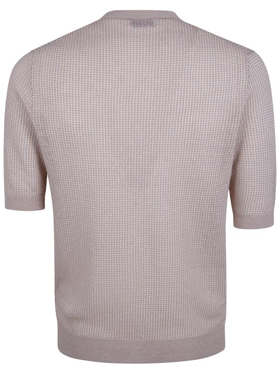 26SS 발렌타인 스웨터 B2W229 14CZ9 098 94081 BEIGE WHITE - BALLANTYNE