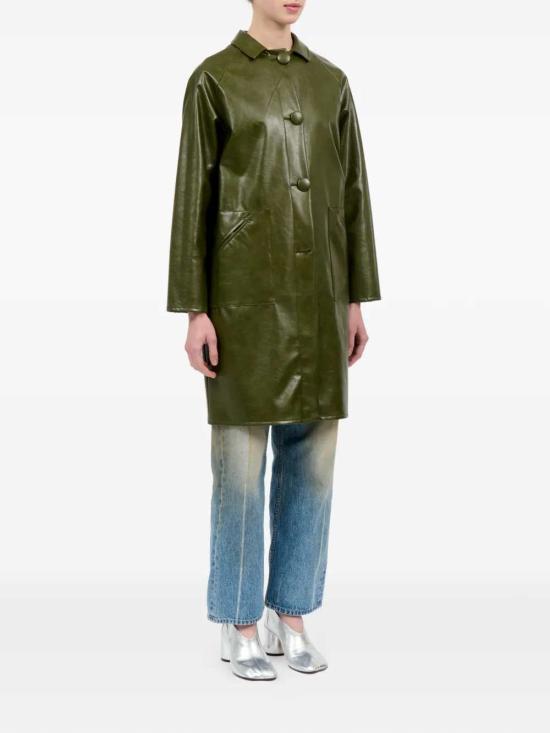 26SS MM6 메종마르지엘라 코트 S62AA0105M35465 727 FOREST GREEN - MM6 MAISON MARGIELA