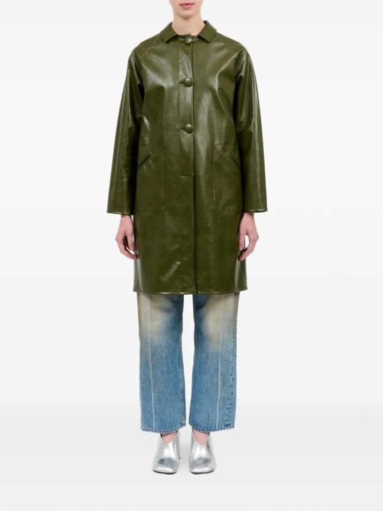 26SS MM6 메종마르지엘라 코트 S62AA0105M35465 727 FOREST GREEN - MM6 MAISON MARGIELA