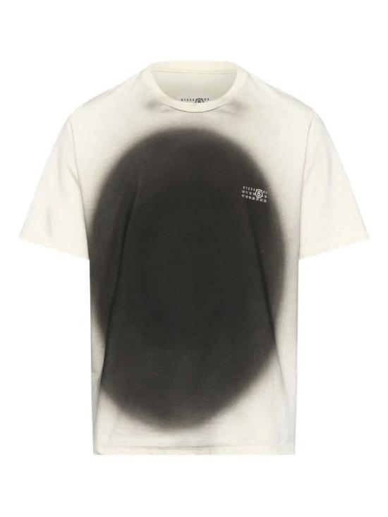 26SS MM6 메종마르지엘라 반팔 티셔츠 SH0GC0064M20177 CREAM