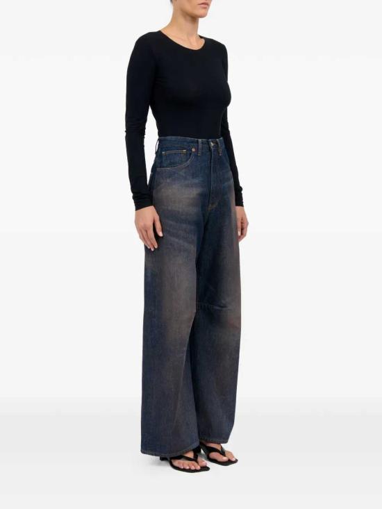 26SS MM6 메종마르지엘라 데님 팬츠 S62LB0218M30055 963 BLUE - MM6 MAISON MARGIELA