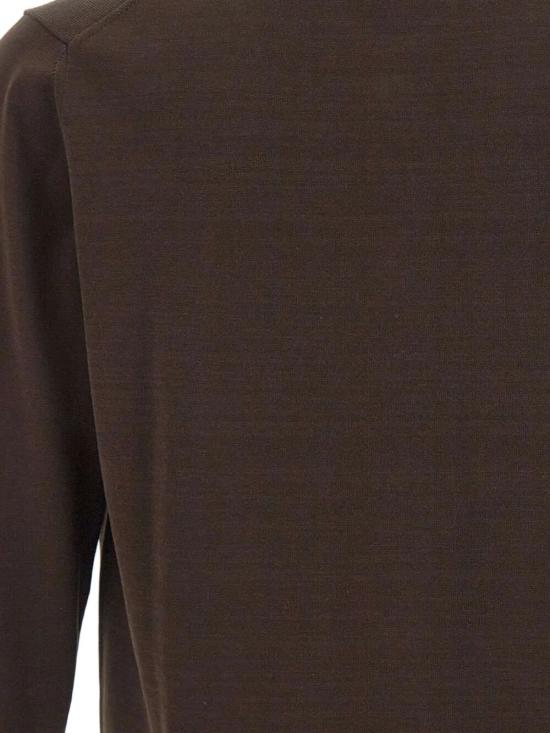 26SS 필리포 드 로렌티스 가디건 BP3MLT CR12R 190 DARK BROWN - FILIPPO DE LAURENTIIS