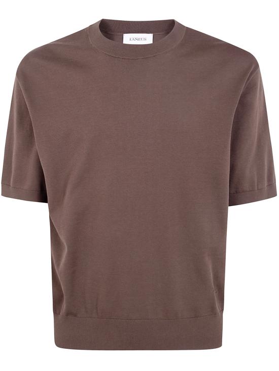 26SS 라니우스 반팔 티셔츠 S6LAMAKE018 920 CHOCOLATE - LANEUS