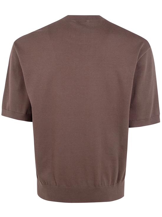 26SS 라니우스 반팔 티셔츠 S6LAMAKE018 920 CHOCOLATE - LANEUS
