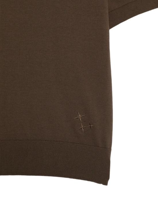 26SS 라니우스 반팔 티셔츠 S6LAMAKE018 920 CHOCOLATE - LANEUS