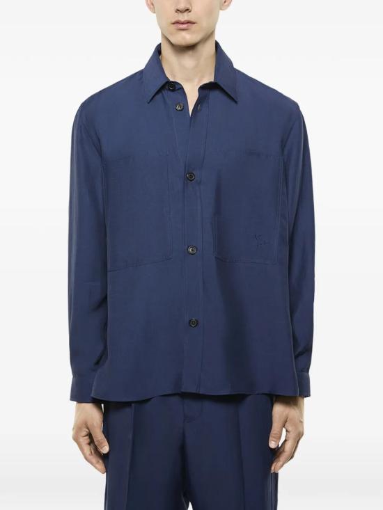 26SS 라니우스 긴팔 셔츠 S6LAMASI072 160 BLU NAVY - LANEUS