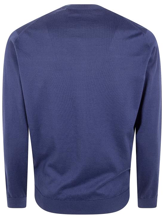 26SS 필리포 드 로렌티스 스웨터 GC1ML SU18R 098 891 DEEP SEA - FILIPPO DE LAURENTIIS