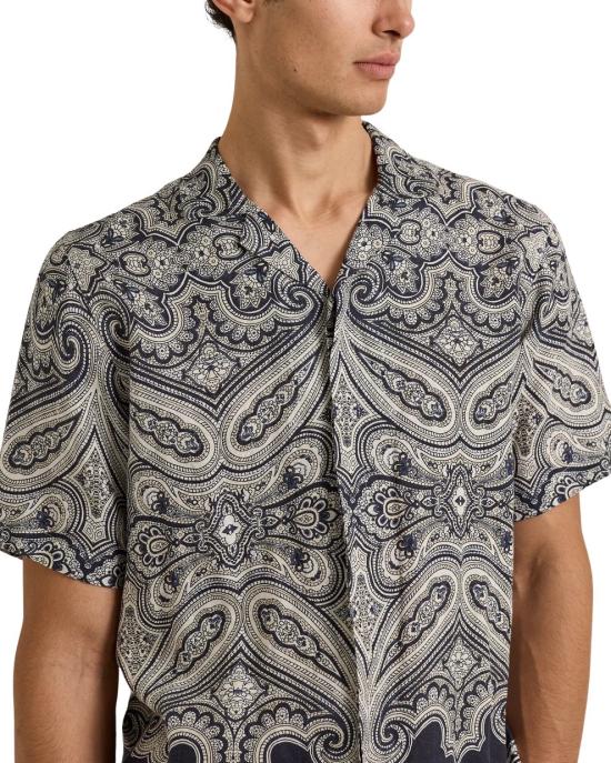 26SS 올레바 브라운 긴팔 셔츠 281815 NIGHT IRIS - ORLEBAR BROWN