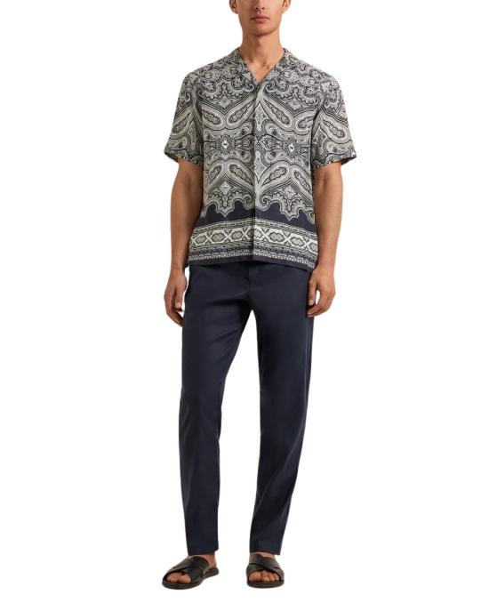 26SS 올레바 브라운 긴팔 셔츠 281815 NIGHT IRIS - ORLEBAR BROWN