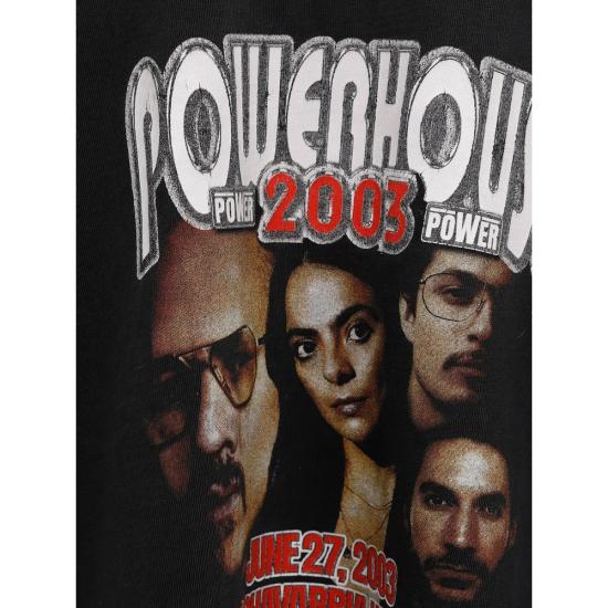 26SS 윌리 차바리아 반팔 티셔츠 WCJSY0229 001 BLACK - WILLY CHAVARRIA