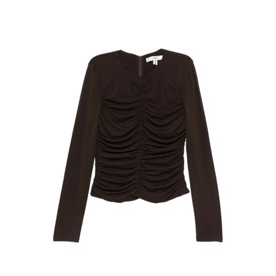 26SS 프레임 긴팔 티셔츠 WS26JKT017 MCH BROWN