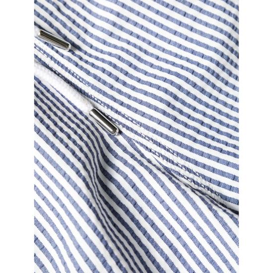 26SS 메종 라비쉬 스윔팬츠 SMMAILLOTLOB NAVWH WHITE BLUE - MAISON LABICHE