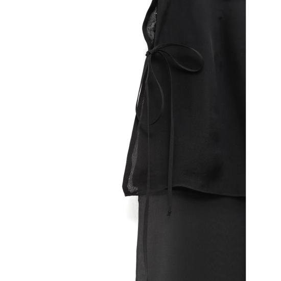 26SS 팔로마울 팔라초 팬츠 SV2102 SILK ARCHI BLACK - PALOMA WOOL