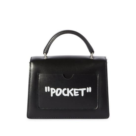 26SS 오프화이트 토트백 OWNP063C99LE A002 1001 BLACK - OFF WHITE