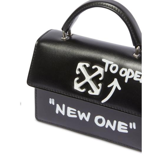 26SS 오프화이트 토트백 OWNP063C99LE A002 1001 BLACK - OFF WHITE