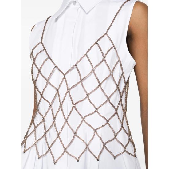 26SS 빠니깔레 민소매 티셔츠 D38TOPCRISTAL 0270 NEUTRALS - Panicale